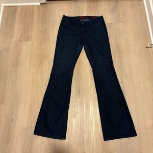 Banana Republic Factory Indigo Flared Wide-Leg Jeans